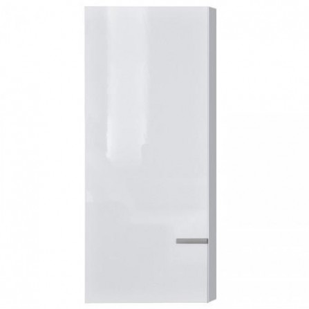 Шкаф навесной Arte-M Linea (white/white HG/silver) 267 1108