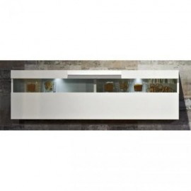 Шкаф навесной Arte-M Medio (white/white HG) 357 1807