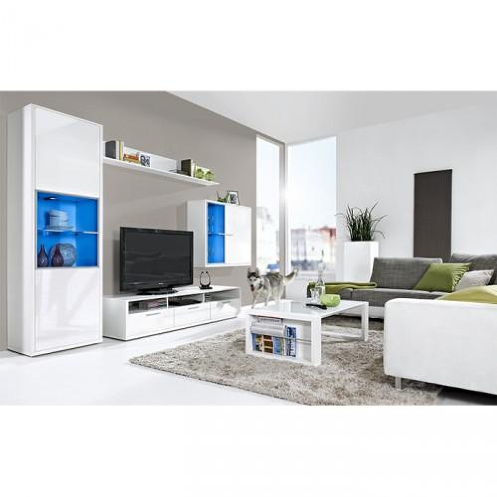 Тумба под TV Arte-M Game Plus (white/white HG) 347 1657