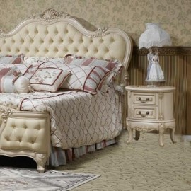 Тумбочка прикроватная Furniture Design Furniture Classic (слоновая кость) 8988
