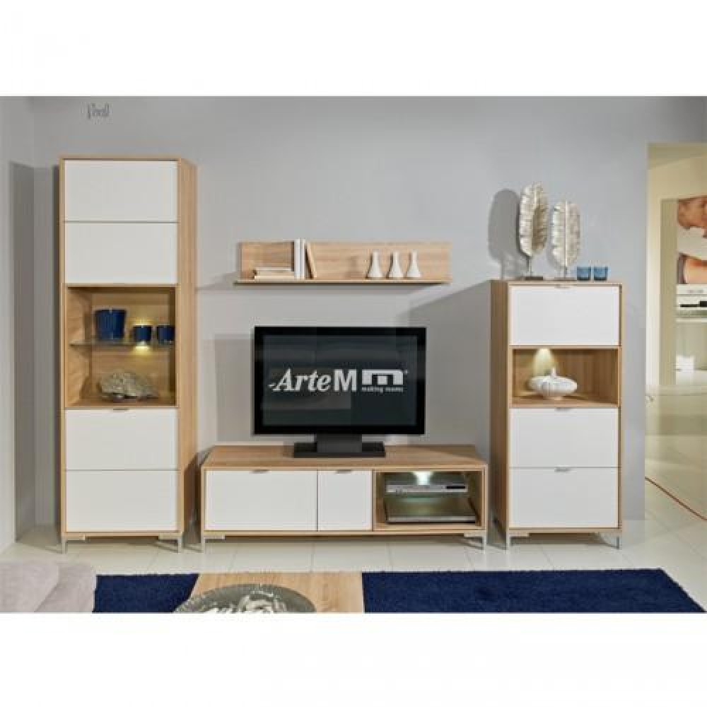 Витрина Arte-M Pool (oak HN/white) 743 1207