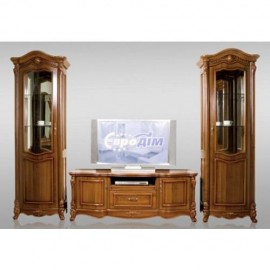Витрина CFurniture Venecia орех 8929 left