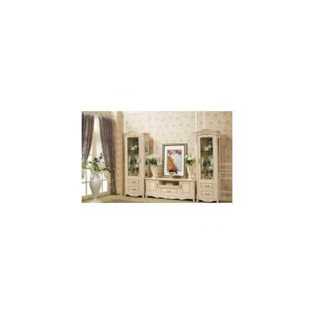 Витрина Furniture Design Furniture Classic слоновая кость 801 (правая, левая)