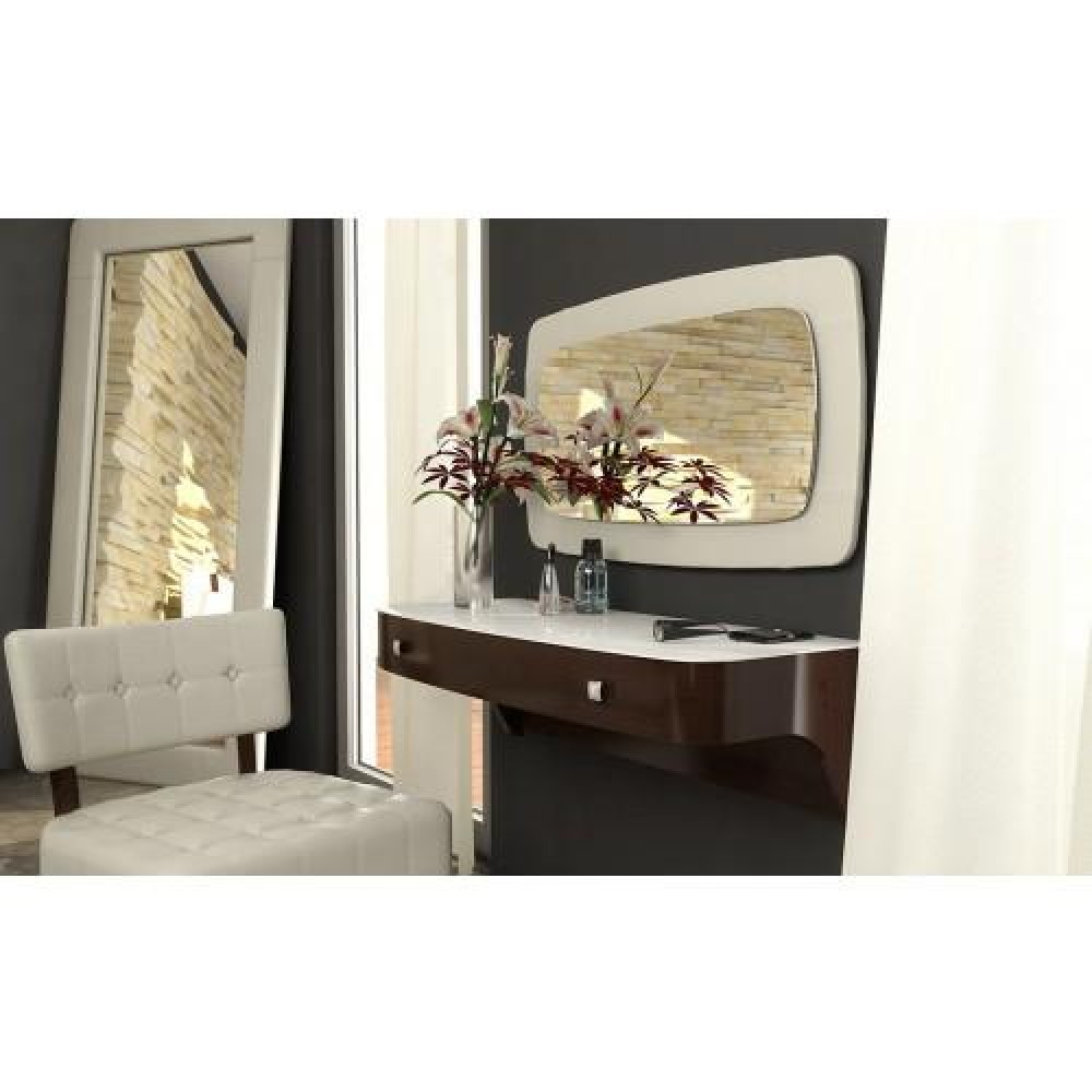 Зеркало Woodways Bossa Nova Bianco 970 напольное (кожа)