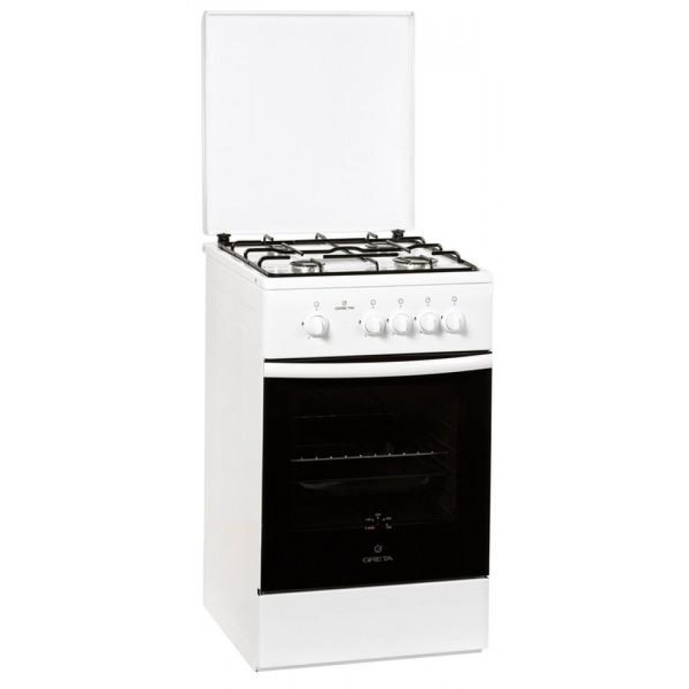 Кухонная плита GRETA 1470-0016 Белая