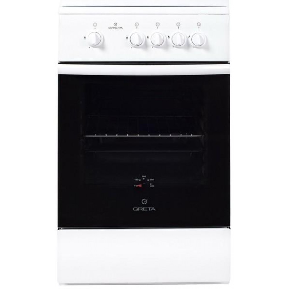 Кухонная плита GRETA 1470-0016 Белая