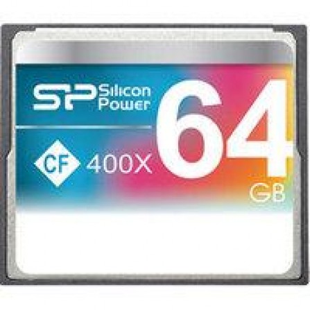 Карта памяти Silicon Power Compact Flash 400x 64 GB