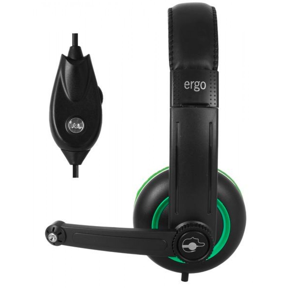 Мультимедийная гарнитура Ergo VM-280 Green