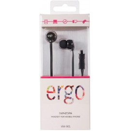 Гарнитура внутриканального типа Ergo VM-901 Black