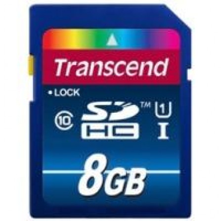 Карта памяти Transcend SDHC 8 GB Class 10 UHS-I Premium (X300)