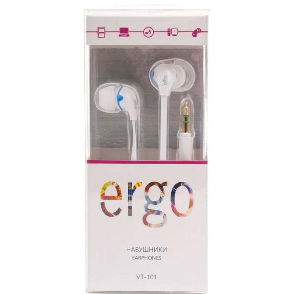 Наушники Ergo VT-101 White
