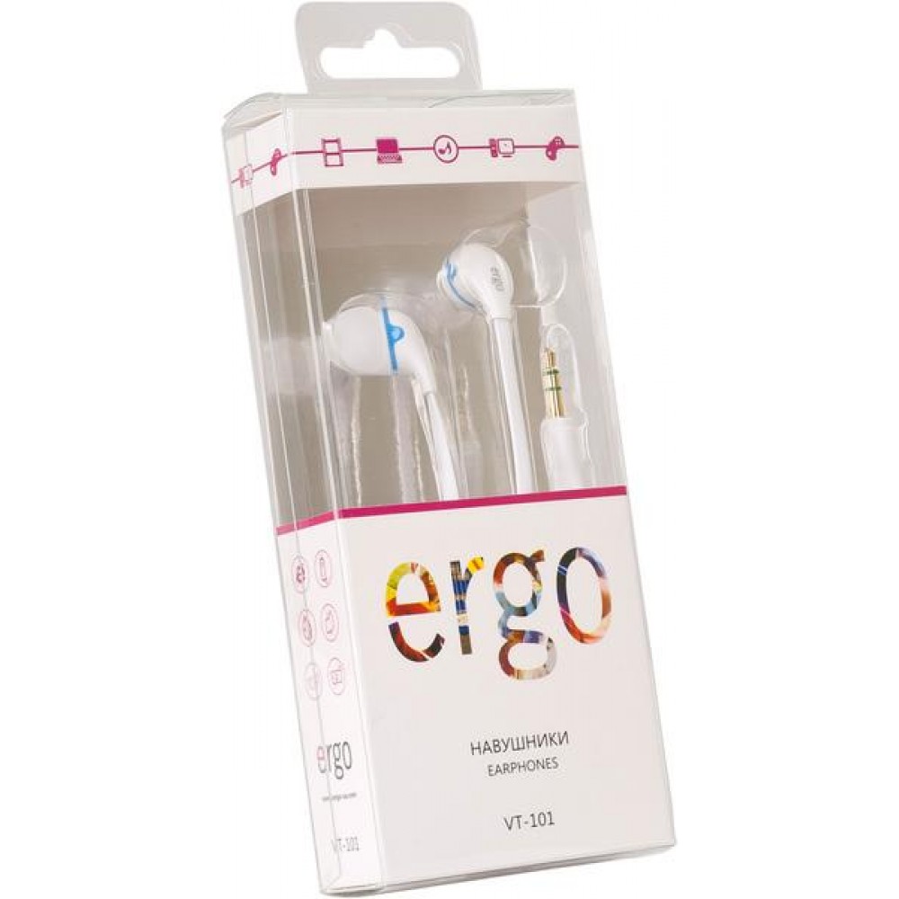 Наушники Ergo VT-101 White