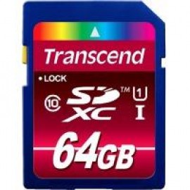 Карта памяти Transcend SDHC 64 GB Class 10 UHS-I Ultimate (X600)