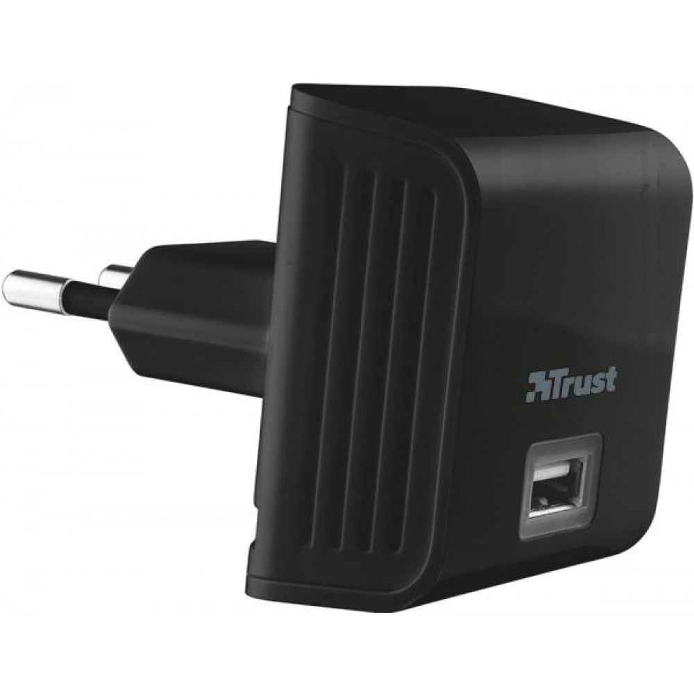 Зарядное устройство Trust Wall Charger with USB port - 12W