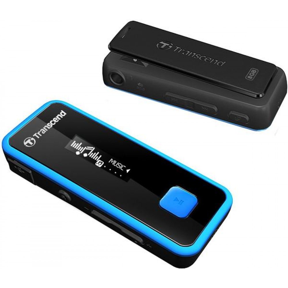 MP3-флэш плеер Transcend T-Sonic 350 8 GB Blue
