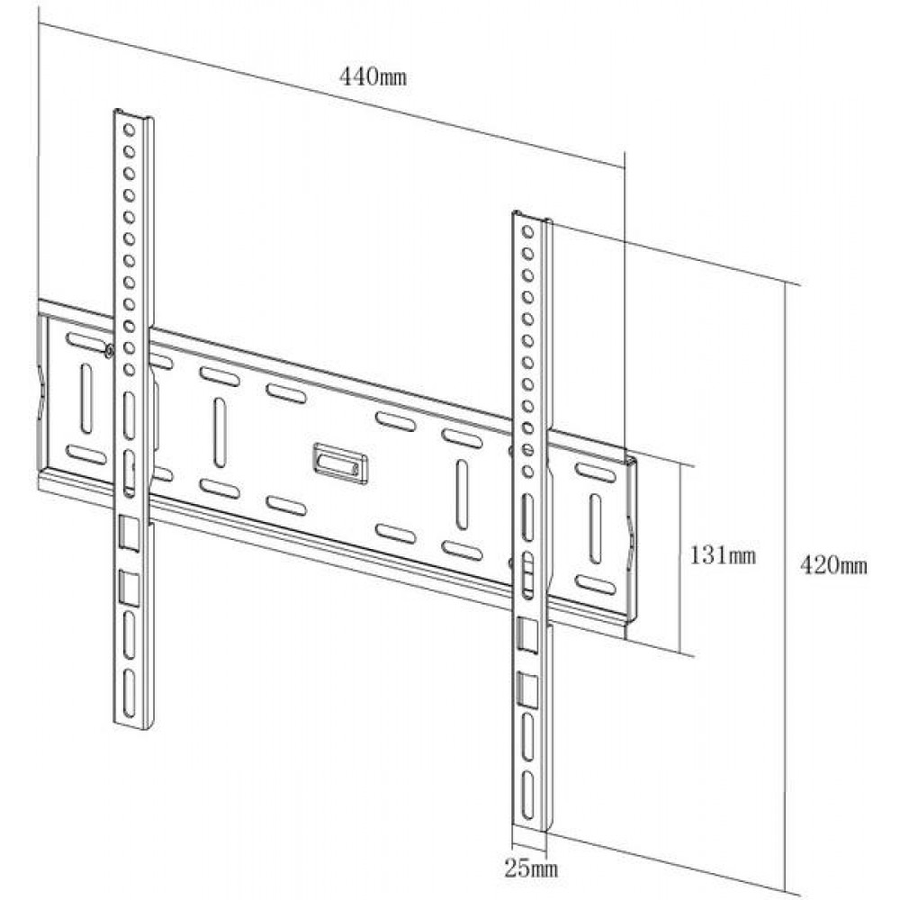 Кронштейн настенный X-Digital STEEL SF305 Black