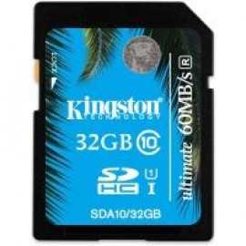 Карта памяти Kingston SDHC 32 GB Class 10 UHS-I Ultimate