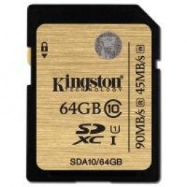 Карта памяти Kingston SDXC 64 GB Class 10 UHS-I Ultimate