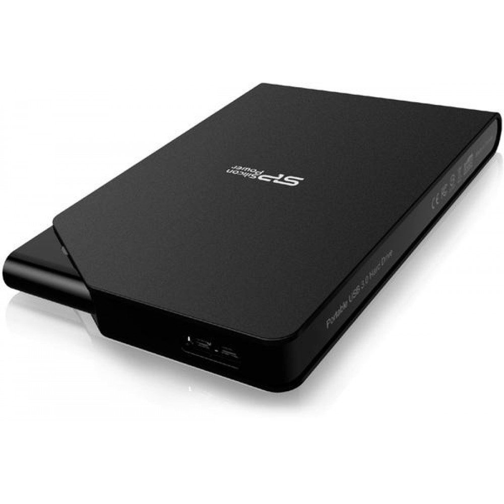Накопитель Silicon Power Stream S03 500 GB USB 3.0 Black