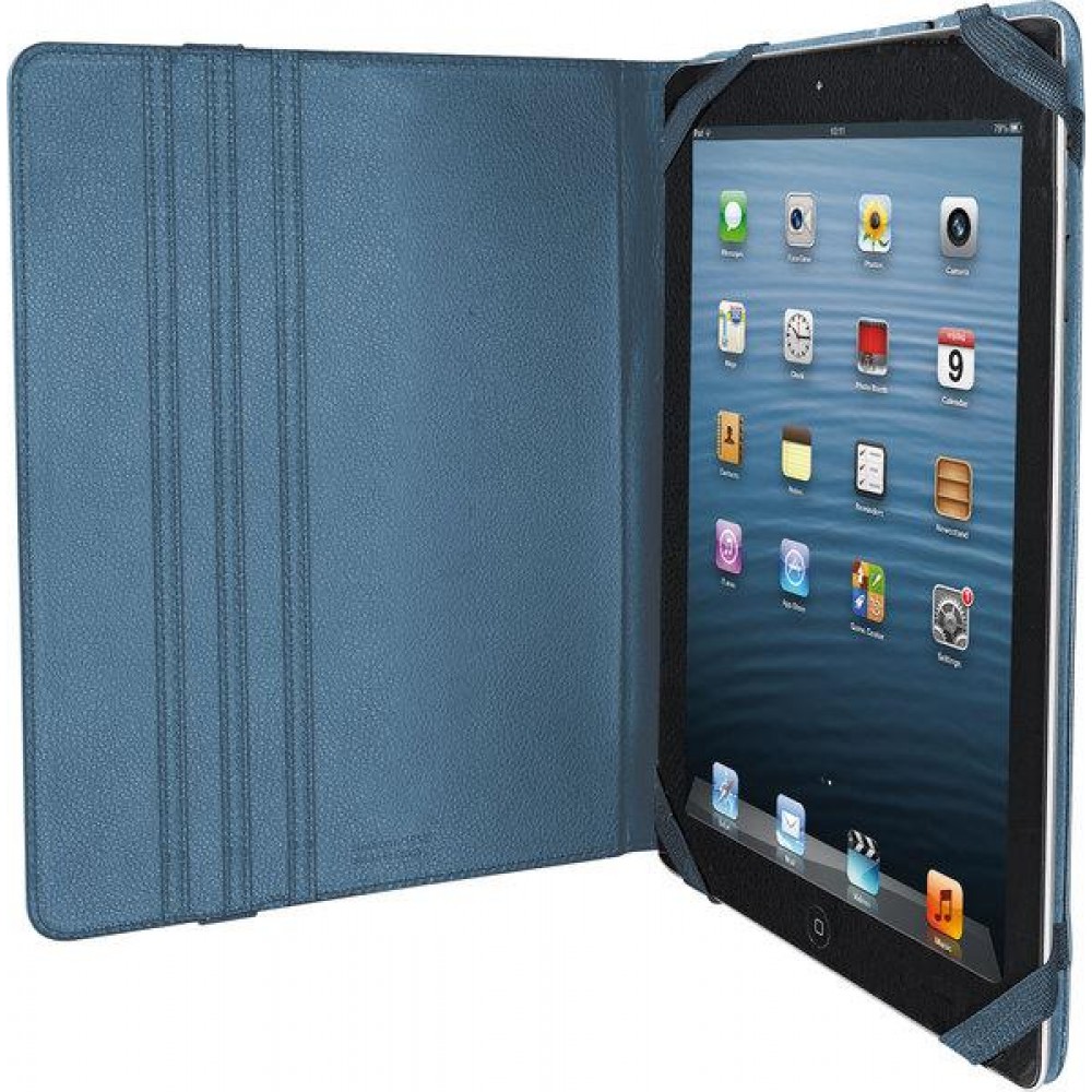 Чехол с подставкой Trust Universal Folio Stand for 10" tablets Blue