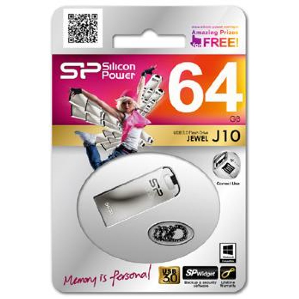 Flash Drive Silicon Power Jewel J10 64 GB