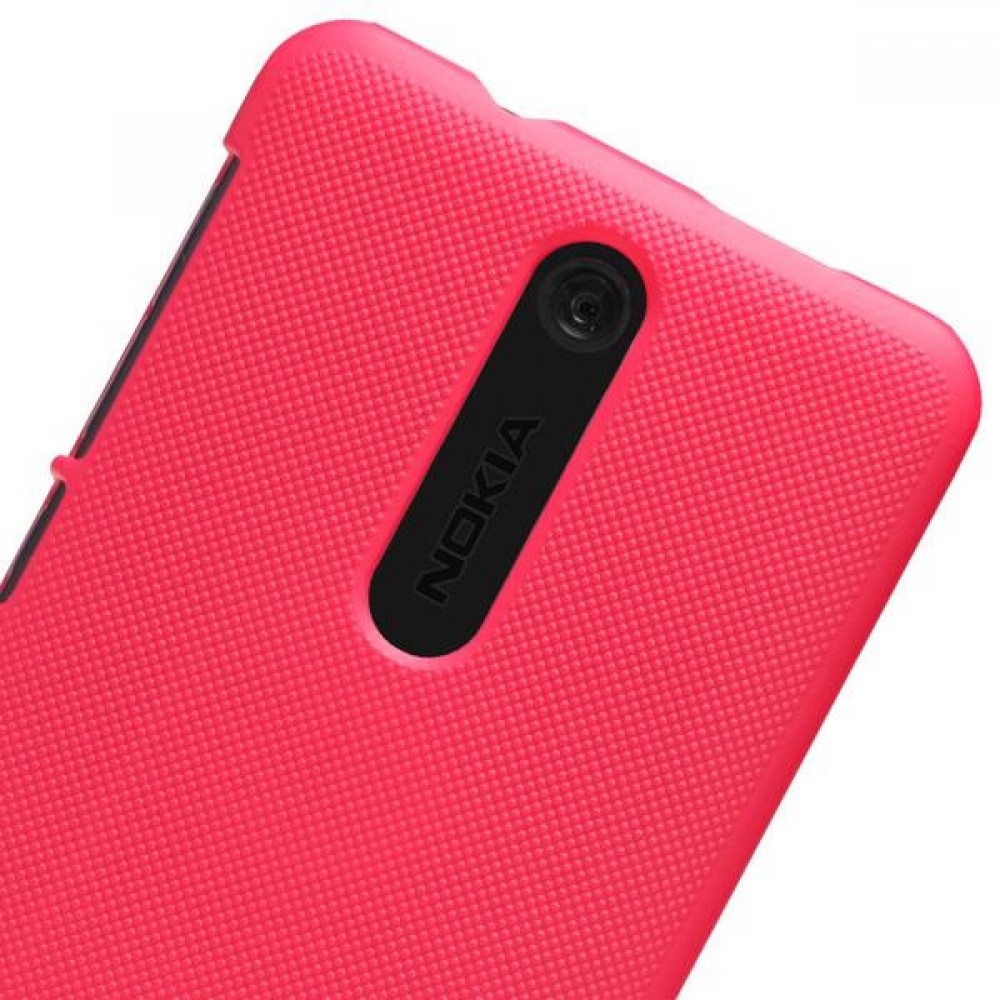 Чехол Nillkin Nokia Asha 501 - Super Frosted Shield Red