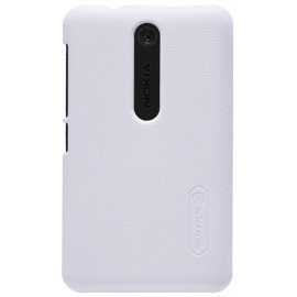 Чехол Nillkin Nokia Asha 501 - Super Frosted Shield White