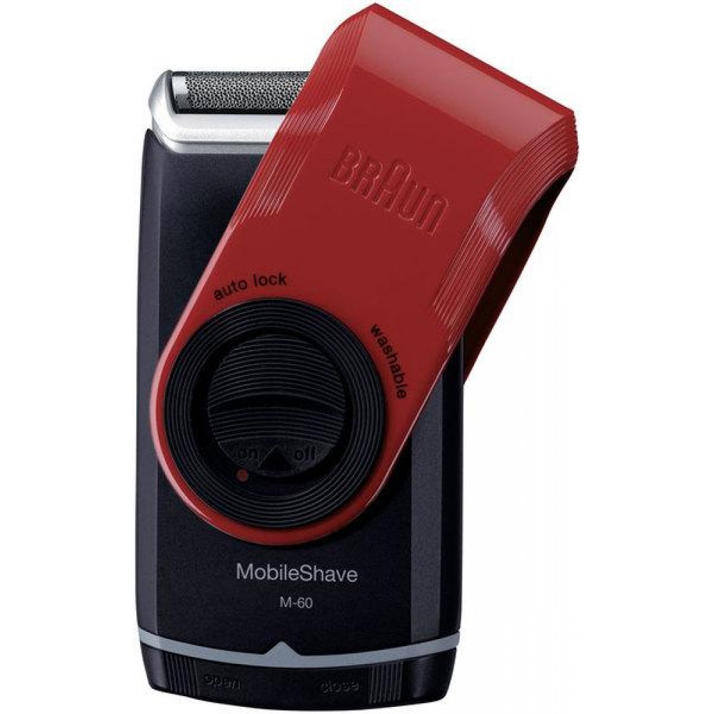 Электробритва BRAUN MobileShave M-60 Red