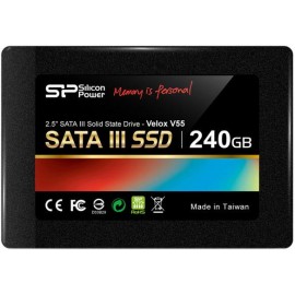 Накопитель Silicon Power 240 GB SSD V55 SATAIII 2.5 (+3.5 адаптер)