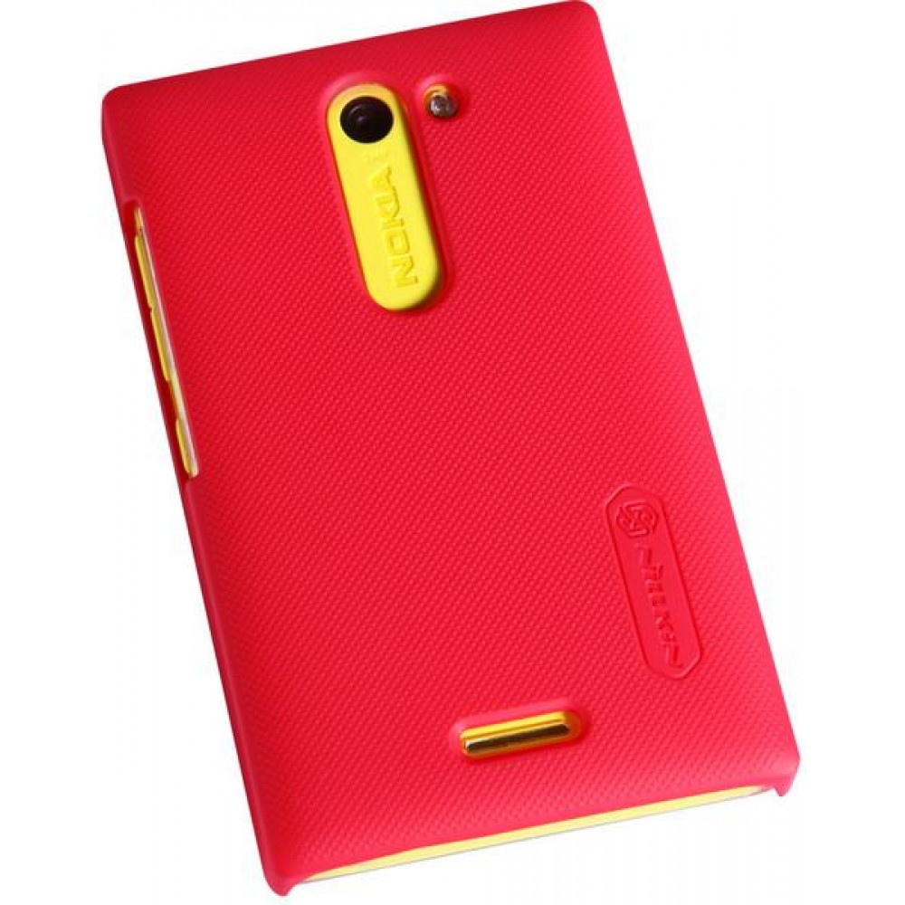 Чехол Nillkin Nokia Asha 502 - Super Frosted Shield Red