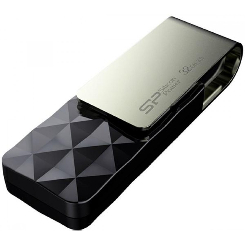 Flash Drive Silicon Power Blaze B30 32 GB Black