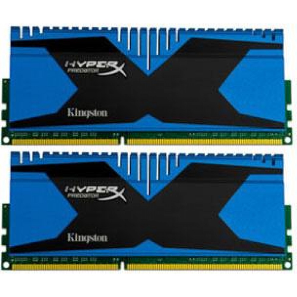 Оперативная память Kingston HyperX OC KIT DDR3 2 x 4 GB 1866 MHz CL10 Predator Series