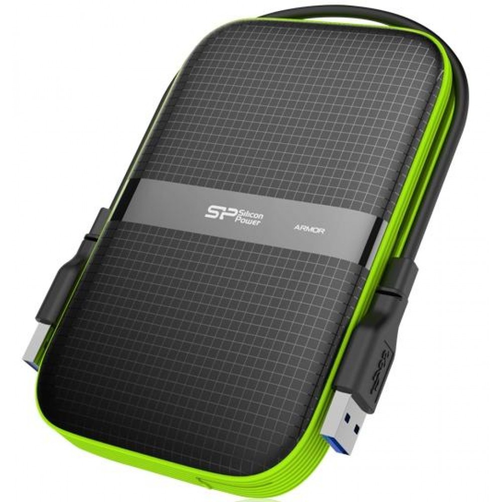 Накопитель Silicon Power Armor A60 1 TB USB 3.0 Black
