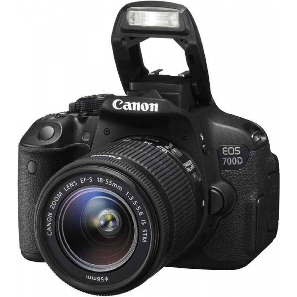 Цифровая зеркальная фотокамера Canon EOS 700D Kit (18-55 IS STM)