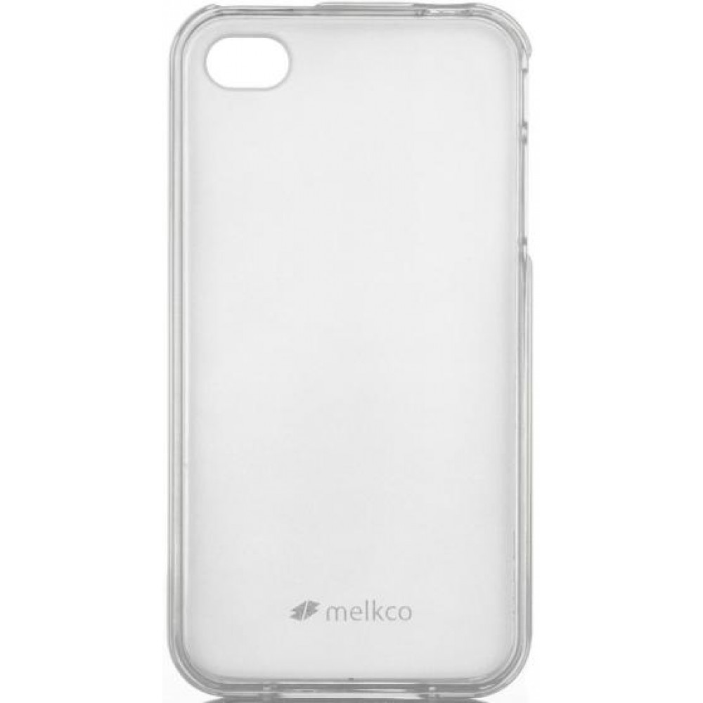 Чехол Melkco iPhone 4/4S Poly Jacket TPU Transparent