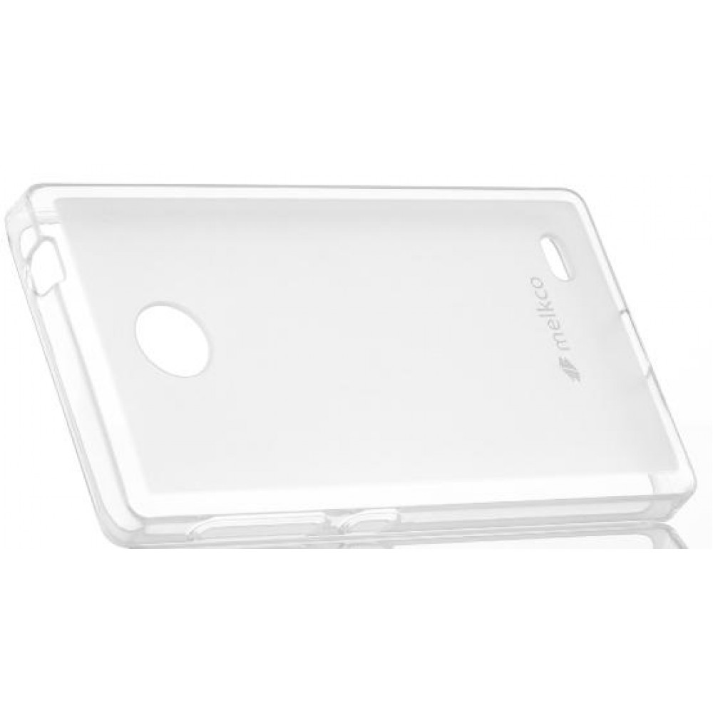 Чехол Melkco Nokia X/X+ Poly Jacket TPU Transparent