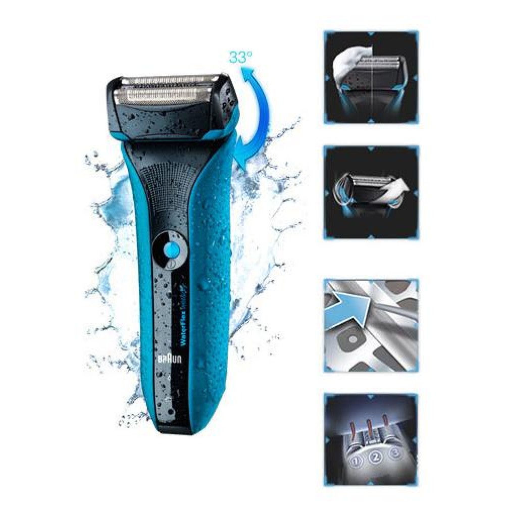 Электробритва BRAUN WaterFlex WF2S Blue