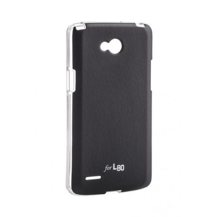 Чехол VOIA LG Optimus L80 Dual (D380) - Jell Skin Black
