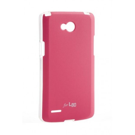 Чехол VOIA LG Optimus L80 Dual (D380) - Jell Skin Pink