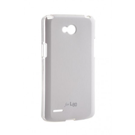 Чехол VOIA LG Optimus L80 Dual (D380) - Jell Skin White