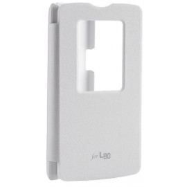 Чехол VOIA LG Optimus L80 Dual (D380) - Flip Case White