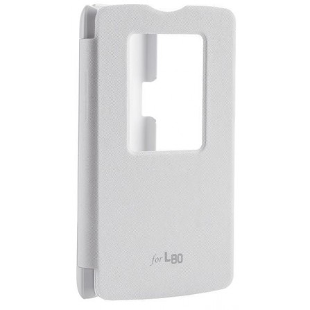 Чехол VOIA LG Optimus L80 Dual (D380) - Flip Case White