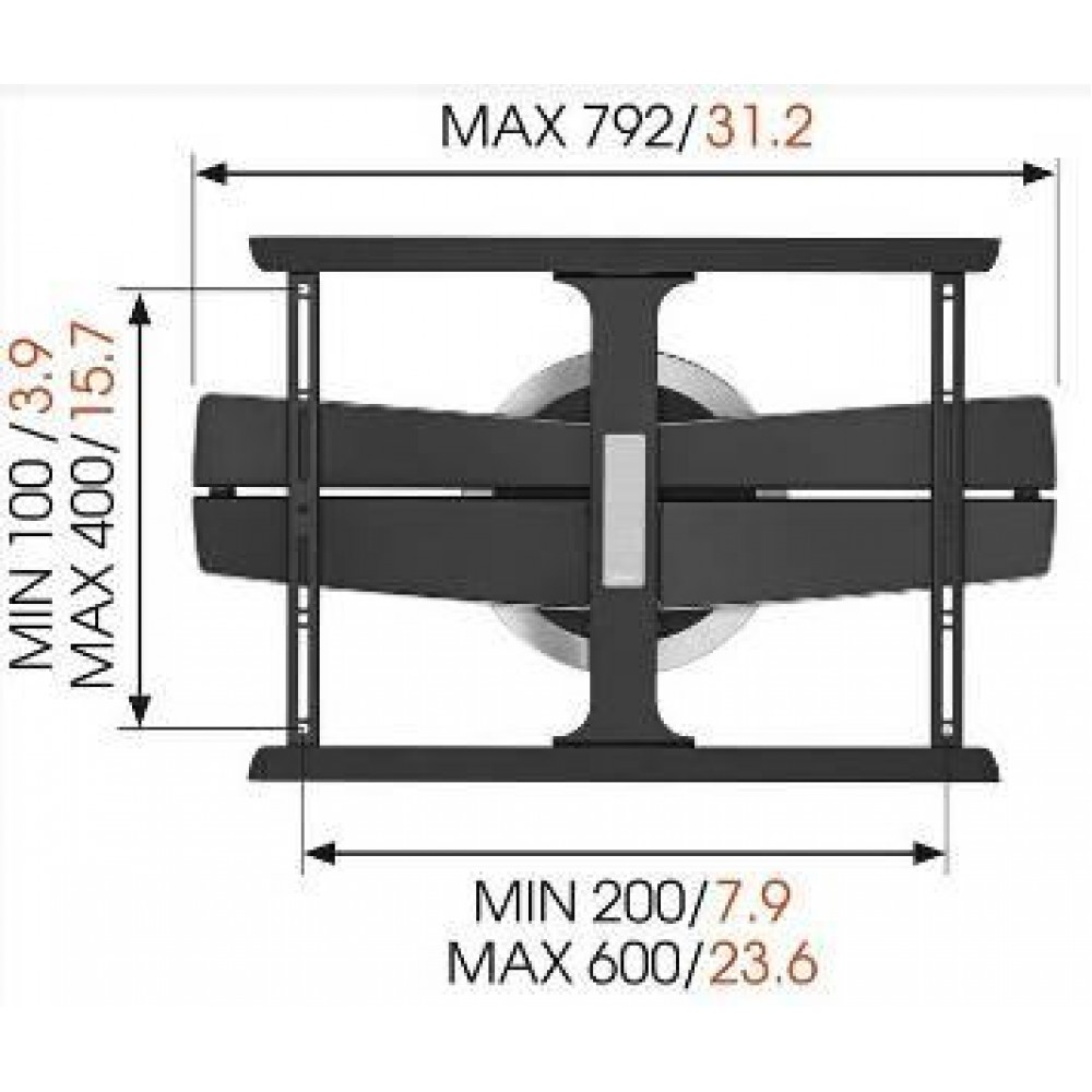 Кронштейн настенный Vogels NEXT 7345 DesignMount