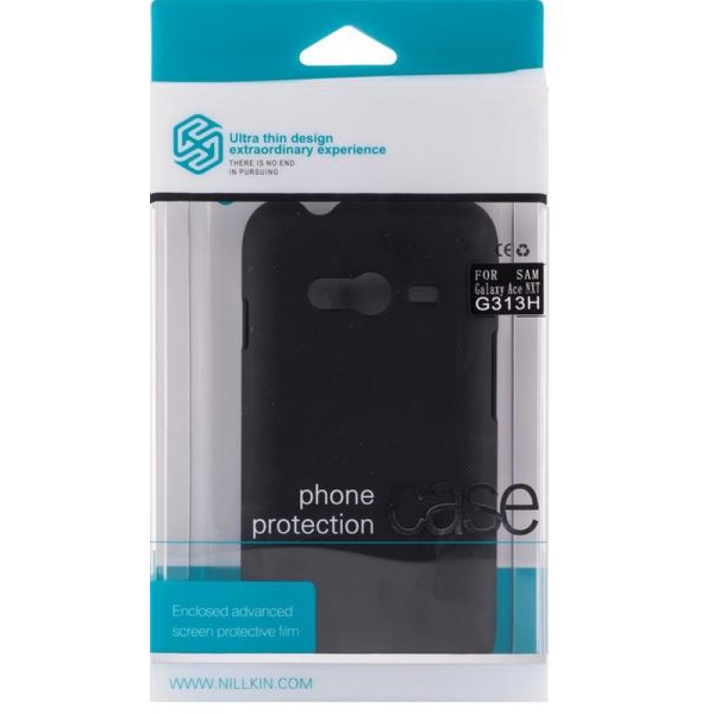 Чехол Nillkin Samsung G313 - Super Frosted Shield Black