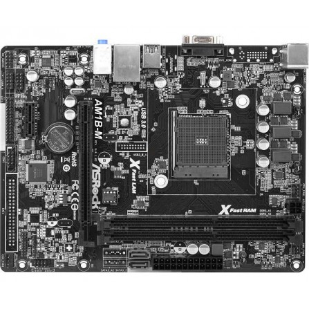 Материнская плата ASROCK sAM1 with CPU AM1B-M