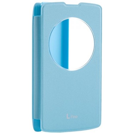 Чехол VOIA LG Optimus L70+ Dual (D295/Fino) - Flip Case Blue