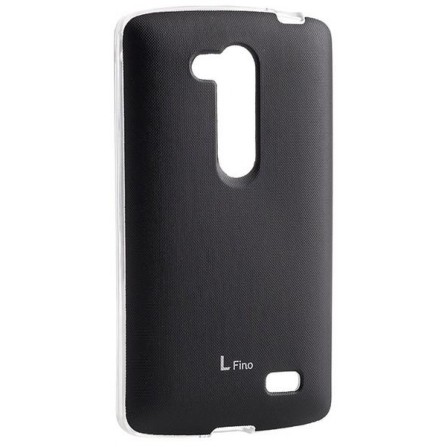 Чехол VOIA LG Optimus L70+ Dual (D295/Fino) - Jell Skin Black