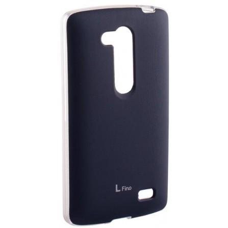 Чехол VOIA LG Optimus L70+ Dual (D295/Fino) - Jell Skin (Navy)