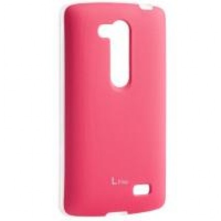 Чехол VOIA LG Optimus L70+ Dual (D295/Fino) - Jell Skin Pink