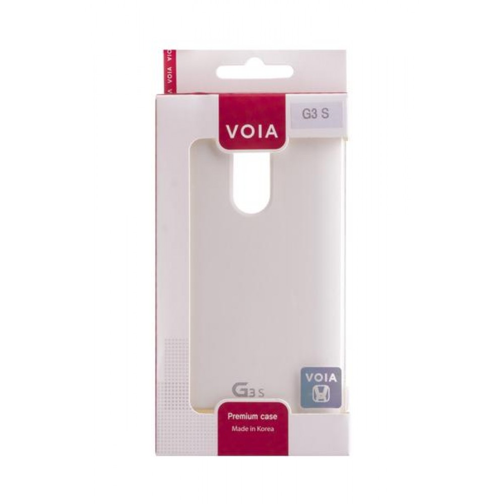 Чехол VOIA LG Optimus G3 S (D724) - Jell Skin (White)